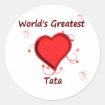 World's Greatest tata Stickers