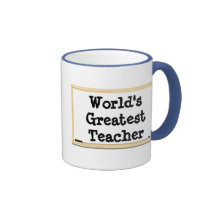 World's Greatest Teacher Whiteboard Mug