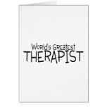 Worlds Greatest Therapist Cards