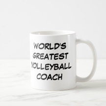 "World's Greatest Volleyball Coach" Mug
