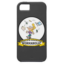 WORLDS GREATEST WORKAHOLIC WOMEN CARTOON