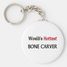 Worlds Hottest Bone Carver Key Chain