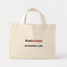 Worlds Hottest Bookkeeping Clerk Bag