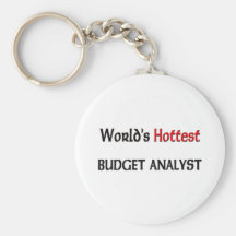 Worlds Hottest Budget Analyst Key Chains