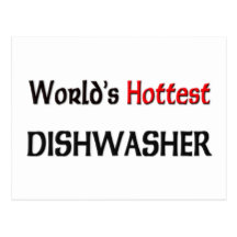 Worlds Hottest Dishwasher Post Card