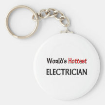 Worlds Hottest Electrician Keychains