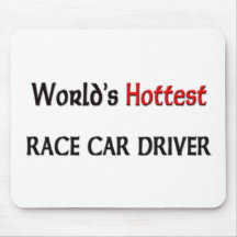 Worlds Hottest Race Car Driver Mousepads