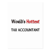 World's Hottest Tax Accountant Post Card