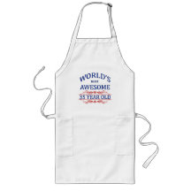 World's Most Awesome 35 Year Old Apron