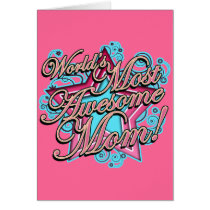 World's Most Awesome Mum Mother's Day cards