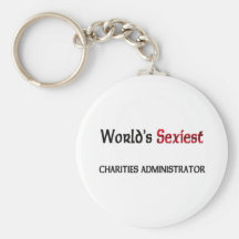 World's Sexiest Charities Administrator Key Chain
