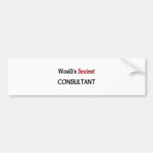 World's Sexiest Consultant Bumper Stickers