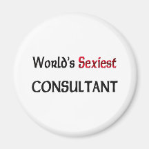 World's Sexiest Consultant Refrigerator Magnets