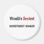 World's Sexiest Investment Banker Refrigerator Magnet