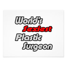World's Sexiest Plastic Surgeon Custom Invites