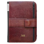 Worn Leather Executive Effect On Your Kindle Case