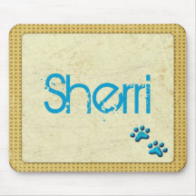 Worn Paws Personalised Mouse Pad