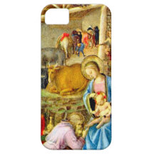 Worshipping the Christ child iPhone 5 Case