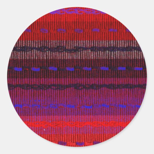 Woven Bands Stickers