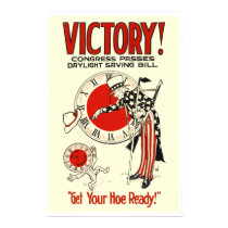 WPA Daylight Savings Time posters