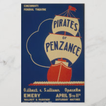 WPA - Pirates Play Full Colour Flyer
