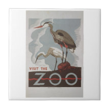 WPA - The Zoo Ceramic Tile