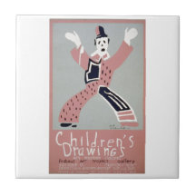 WPA Vintage Ceramic Tile