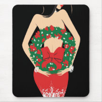 Wreath Mousepad mousepads
