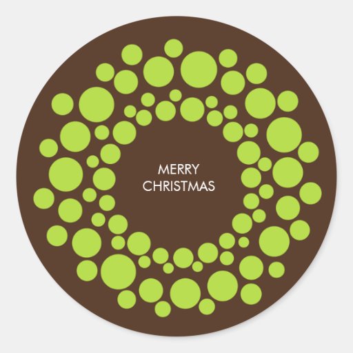 Wreath - sticker