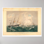 Wreck of the Steamship "San Francisco" (1877A) Posters