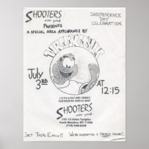 Wrecked 'Um Live At Shooters "B" Concert Poster