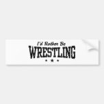 Wrestling Bumper Stickers