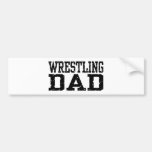 Wrestling Dad Bumper Sticker