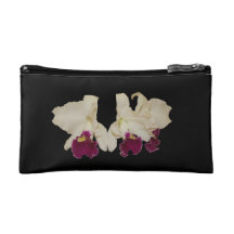 Wristlet Purse, Orchid Blossom Pairs