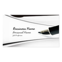 Write Profession Business Card