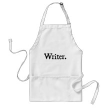 Writer. Apron