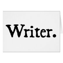 Writer. Cards
