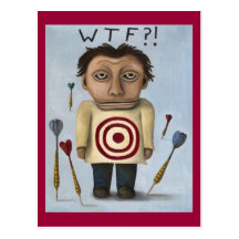 WTF!  2 POSTCARD
