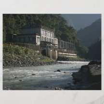 Wulai power station, Wulai, Taipei County, Taiwan Flyer Design