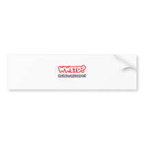 WWETD...What Would an English Teacher Do? bumper stickers