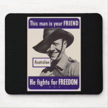 WWII Australian Mouse Pad