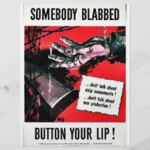 Wwii Blabbed2 Personalized Flyer