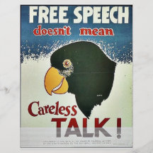 Wwii Careless14 Flyer Design