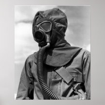 WWII Chemical Suit Print