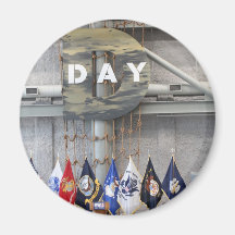 WWII D-Day Sign Refrigerator Magnet