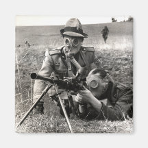 WWII Italian Soldiers Magnets