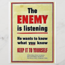 Wwii Listening Custom Flyer