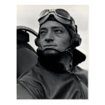 WWII Marine Corps Ace Major John Smith Postcard