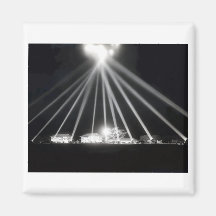 WWII Pearl Harbour Searchlights Fridge Magnets