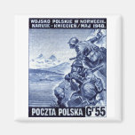 WWII Polish Army in Narvik, Norway Refrigerator Magnets